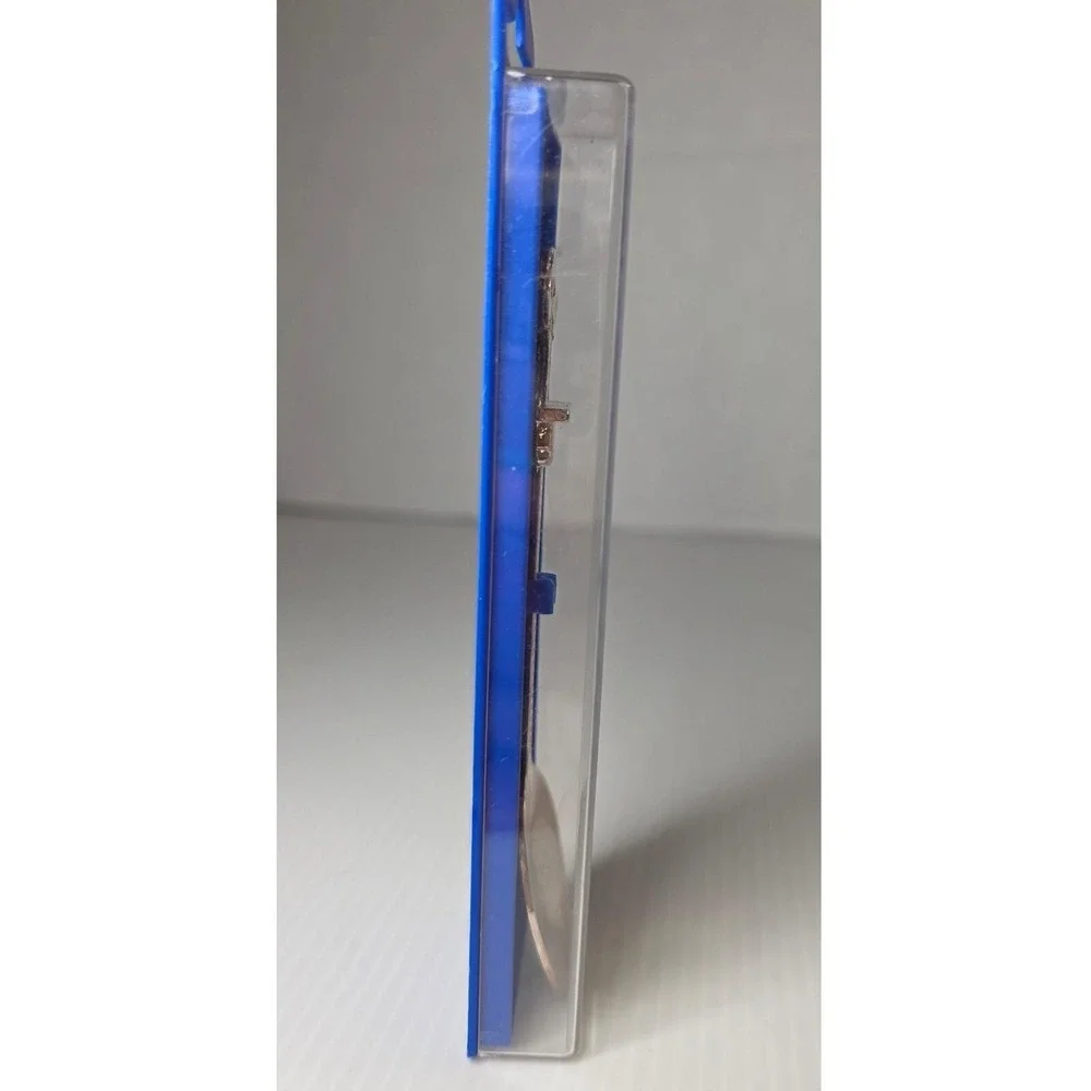 Vintage Silver Plated Cross Spoon Tradition Quality Souvenirs Carded